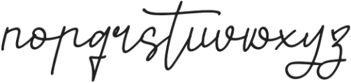 Kallesttan Italic otf (400) Font LOWERCASE