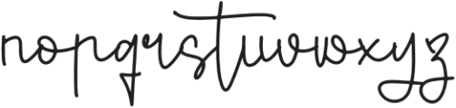 Kallesttan otf (400) Font LOWERCASE