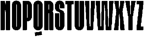 Kallina Condensed Regular otf (400) Font UPPERCASE