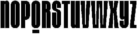 Kallina Condensed Regular otf (400) Font LOWERCASE