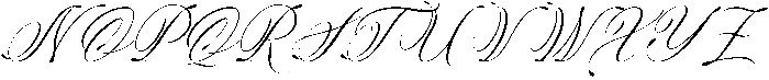 Kallure Regular otf (400) Font UPPERCASE