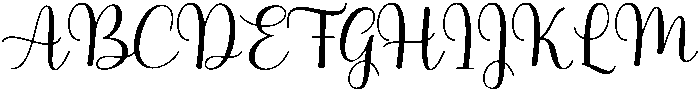 KallyDiery-Regular otf (400) Font UPPERCASE