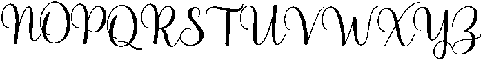 KallyDiery-Regular otf (400) Font UPPERCASE