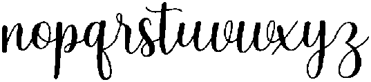KallyDiery-Regular otf (400) Font LOWERCASE