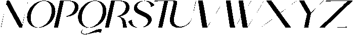 Kalmera Oblique otf (400) Font UPPERCASE