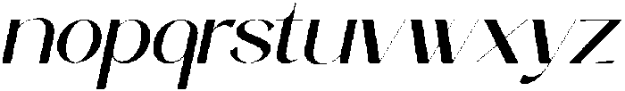 Kalmera Oblique otf (400) Font LOWERCASE