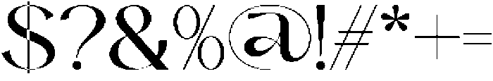 Kalmera otf (400) Font OTHER CHARS