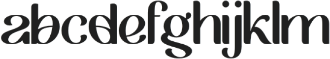 Kaltera Regular otf (400) Font LOWERCASE