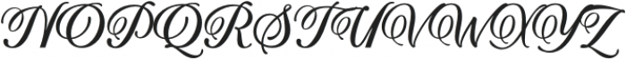 Kaltines-Regular otf (400) Font UPPERCASE