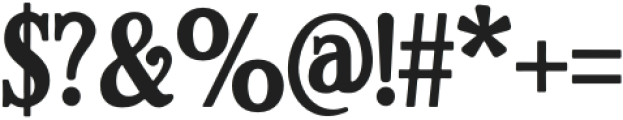 Kaltjer otf (400) Font OTHER CHARS