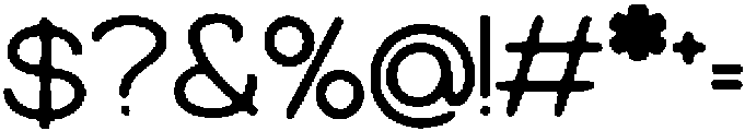 Kaltore Regular otf (400) Font OTHER CHARS