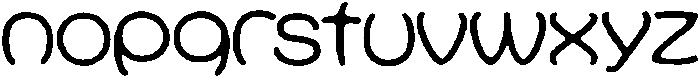 Kaltore Regular otf (400) Font LOWERCASE