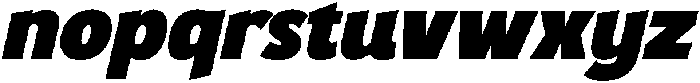 Kalua Slanted otf (400) Font LOWERCASE