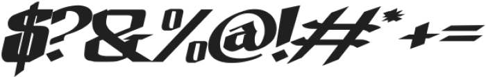 Kalufa Bold Italic ttf (700) Font OTHER CHARS