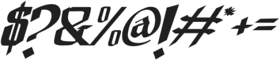 Kalufa Italic ttf (400) Font OTHER CHARS