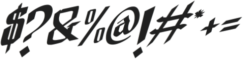 Kalufa Oblique ttf (400) Font OTHER CHARS