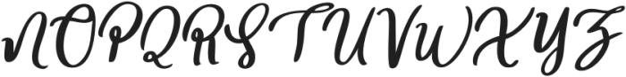 Kaluna-Italic otf (400) Font UPPERCASE