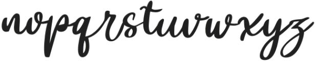 Kaluna-Italic otf (400) Font LOWERCASE