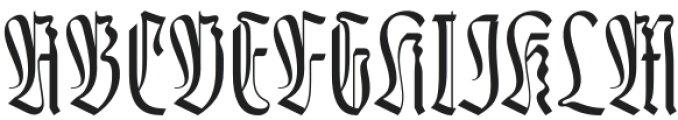 Kamasunday Regular otf (400) Font UPPERCASE