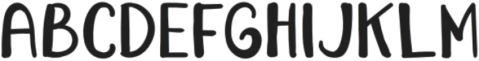 Kamayo-Regular otf (400) Font UPPERCASE