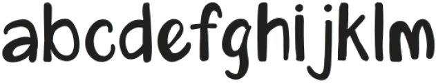 Kamayo-Regular otf (400) Font LOWERCASE