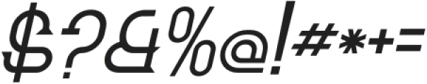 Kamboja Italic otf (400) Font OTHER CHARS