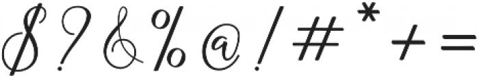 Kamelia Script Bold Regular otf (700) Font OTHER CHARS