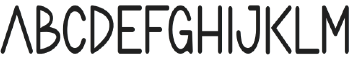 Kamfrut Regular otf (400) Font LOWERCASE