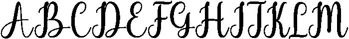 Kamila Regular otf (400) Font UPPERCASE