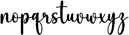 Kamila Regular otf (400) Font LOWERCASE