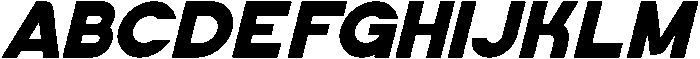 Kamilaby Italic otf (400) Font UPPERCASE