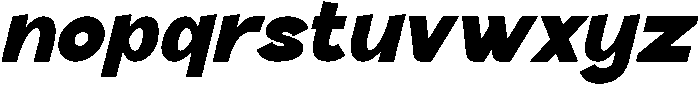 Kamilaby Italic otf (400) Font LOWERCASE