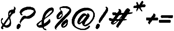 Kamperly Vacation otf (400) Font OTHER CHARS