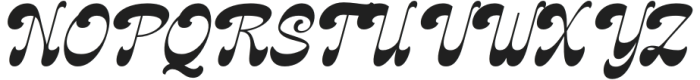 Kampiun Italic otf (400) Font UPPERCASE