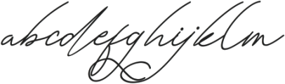 Kanaggawa Light Italic otf (300) Font LOWERCASE