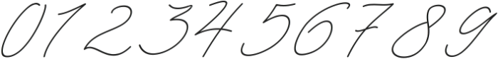 Kanaggawa Thin Italic otf (100) Font OTHER CHARS