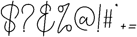 Kanaya Regular otf (400) Font OTHER CHARS