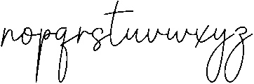 Kanaya Regular otf (400) Font LOWERCASE