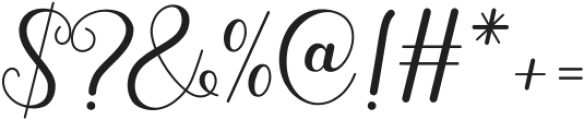 Kanaya Regular otf (400) Font OTHER CHARS