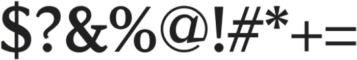 Kandal Medium otf (500) Font OTHER CHARS
