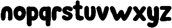 Kandykiddo otf (400) Font LOWERCASE