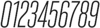 Kaneda Gothic Light Italic otf (300) Font OTHER CHARS