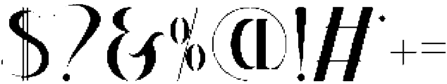 Kanela Regular otf (400) Font OTHER CHARS