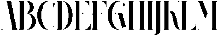 Kanela Regular otf (400) Font UPPERCASE