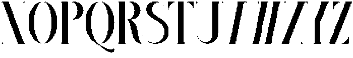 Kanela Regular otf (400) Font UPPERCASE