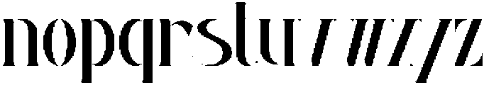 Kanela Regular otf (400) Font LOWERCASE