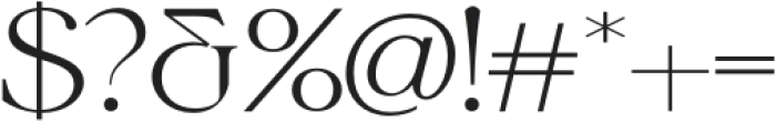 Kanes-Regular otf (400) Font OTHER CHARS