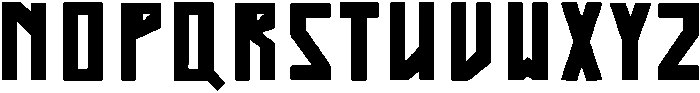 Kangaroo Regular otf (400) Font UPPERCASE