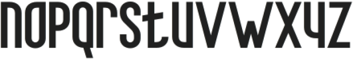 Kangu Regular otf (400) Font LOWERCASE