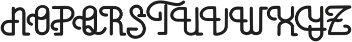 Kanita Aquieloz otf (400) Font UPPERCASE